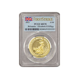 Britannia £100 1oz PCGS 2023 HM The Queen MS68 First Strike
