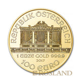 PCGS-graded Austrian Philharmonic 1oz 2017 MS69