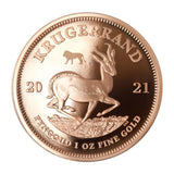 South Africa 2021 Big Five Lion & Krugerrand 1oz Twin Set
