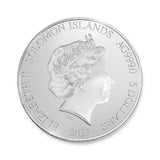 British Museum Lewis Chessmen - The Berserker - 2.5 oz Silver Coin 2023