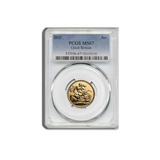 PCGS-Graded British Sovereign £1 Elizabeth II 2015 MS67