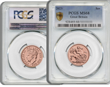 PCGS-Graded British Sovereign £1 Charles III 2023 MS68