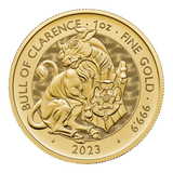 Royal Tudor Beasts 2023 Bull of Clarence 1oz PCGS-graded