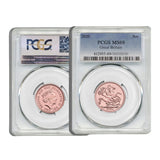 PCGS-Graded British Sovereign £1 Elizabeth II 2020 MS69
