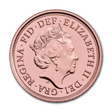 PCGS-Graded British Sovereign £1 Elizabeth II 2022 MS70