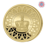 The Coronation of King Charles III Rose Window 2oz 24k Gold £200 Coin