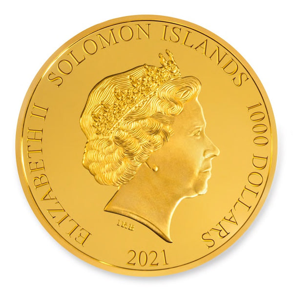 Arnold Palmer 2021 1kg $1,000 Gold Coin