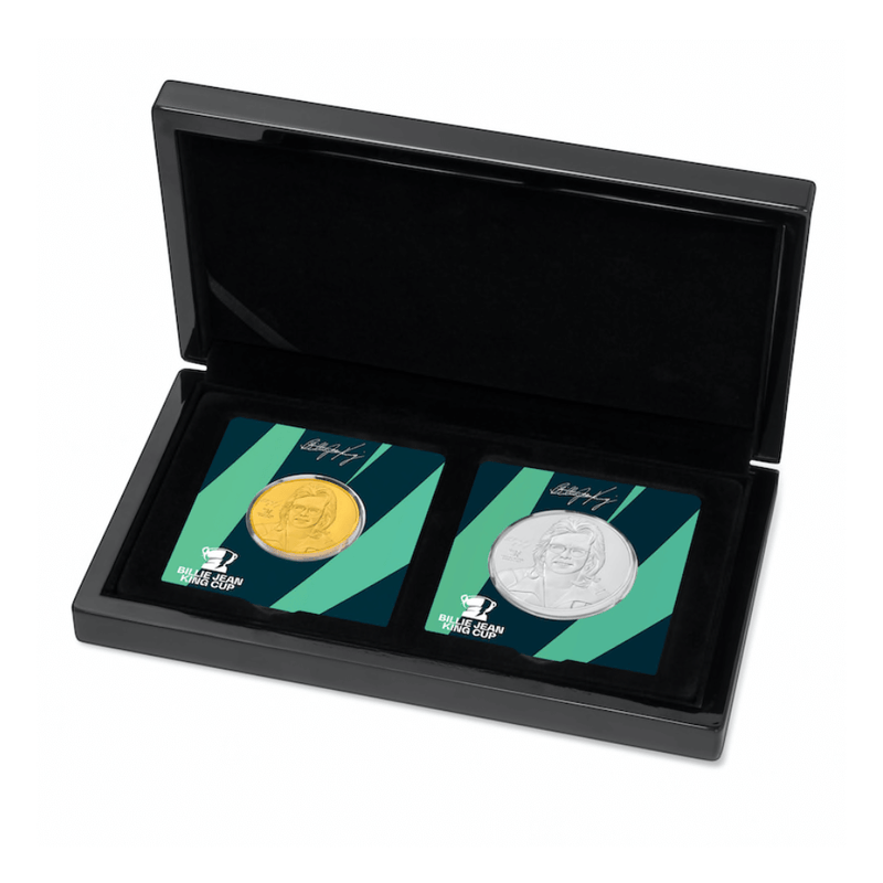 Billie Jean King Cup 2022 1.5oz Gold Coin