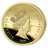 Three Graces of William Wyon 22k Gold Sovereign Set