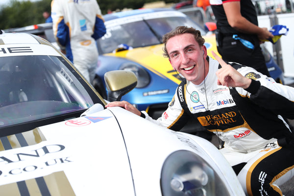 Another Win for Gus Burton in the Porsche at Thruxton