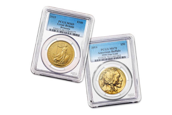 gold graded coins