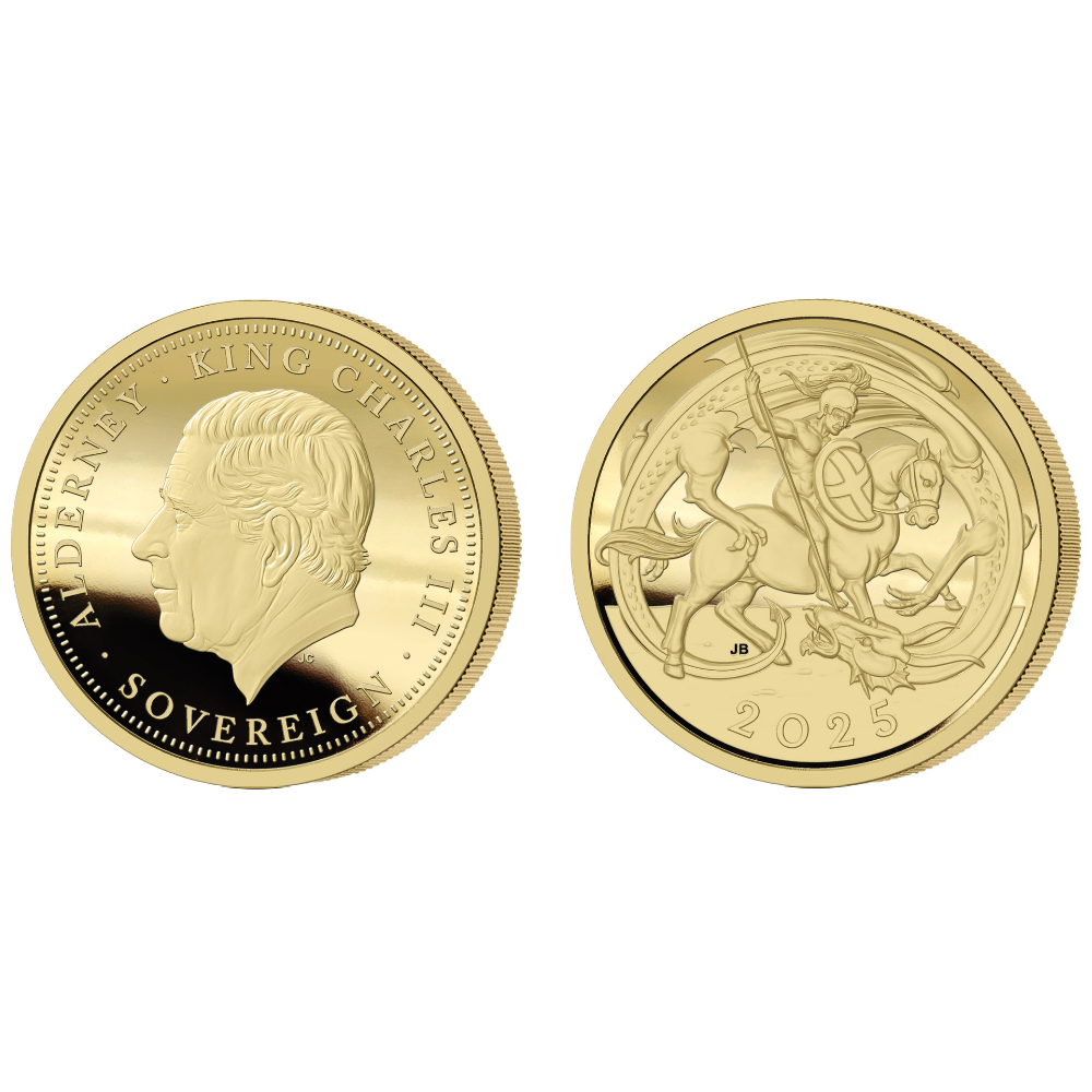 St George & The Dragon Sovereign Set of 3 (2g, 4g, 8g) | Rosland Gold