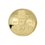 Churchill: 150th Anniversary Gold Proof Sovereign