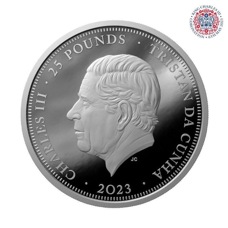 The Coronation of King Charles III 5oz Silver £25 Coin