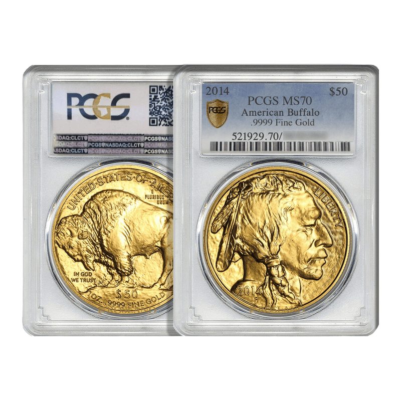 American Buffalo 1oz (PCGS graded) 2014 MS70