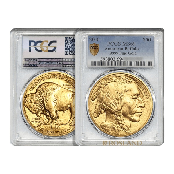 American Buffalo 1oz (PCGS graded) 2016 MS69