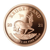 South Africa 2021 Big Five Buffalo & Krugerrand 1oz Twin Set