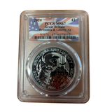 PCGS-graded 2024 Silver Britannia & Liberty MS67