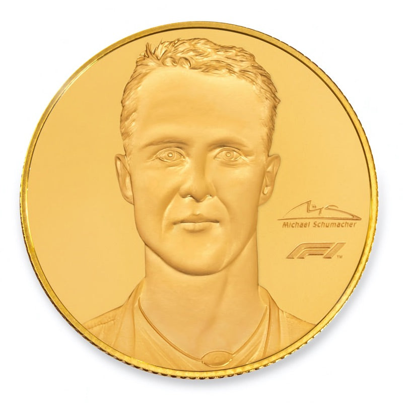 Michael Schumacher 1/4 oz Gold Coin 2022