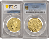 The Queen's Beasts 2021 24k Gold Completer Coin MS68