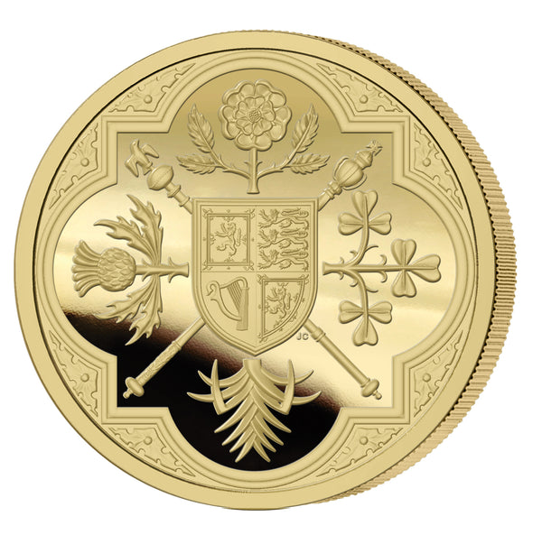 The Coronation of King Charles III 22k Royal Standard Gold Sovereign