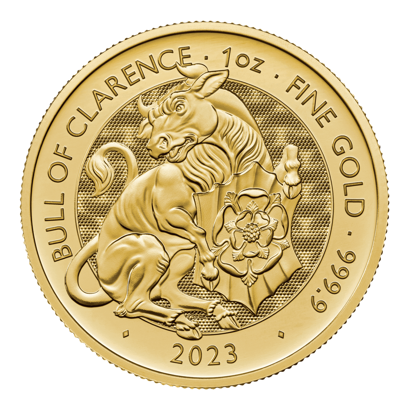 Royal Tudor Beasts 2023 Bull of Clarence 1oz PCGS-graded | Rosland