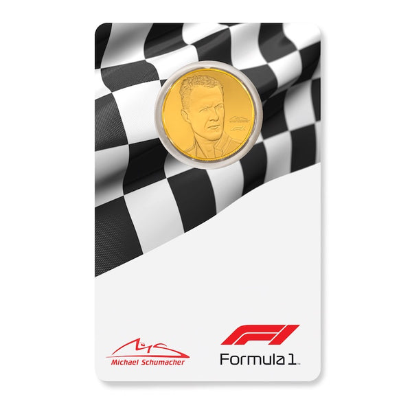 Michael Schumacher 2020 0.25oz Gold Coin