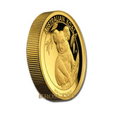 1 ounce gold coin 2019 perth mint koala pp high relief edge