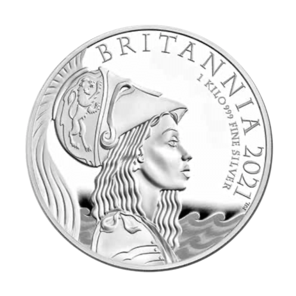 Britannia 2021 1kg Silver £500 Coin