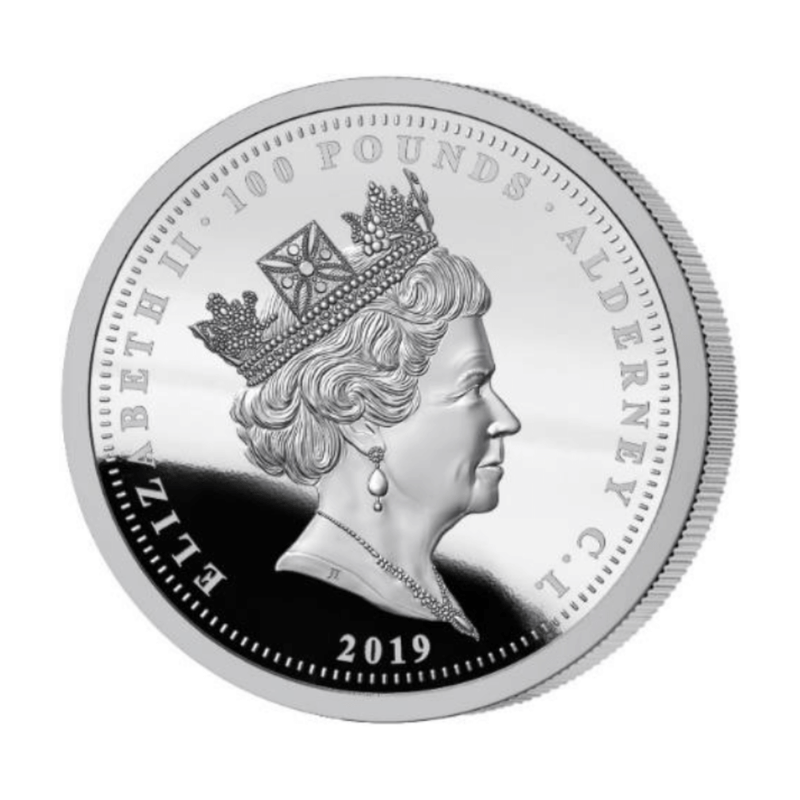 Una & Lion 2019 1kg Proof Silver £100 Coin