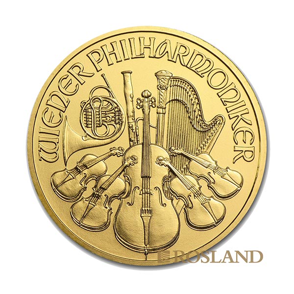 1oz Austrian Philharmonic gold coin