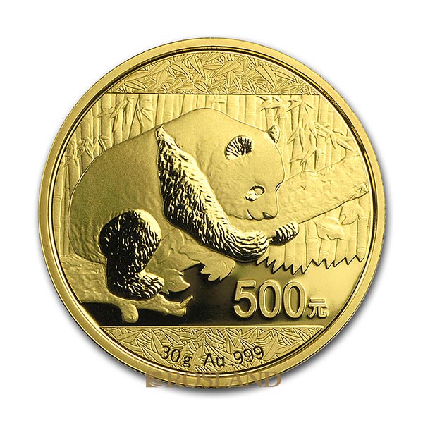 2016 Chinese Panda Gold coin