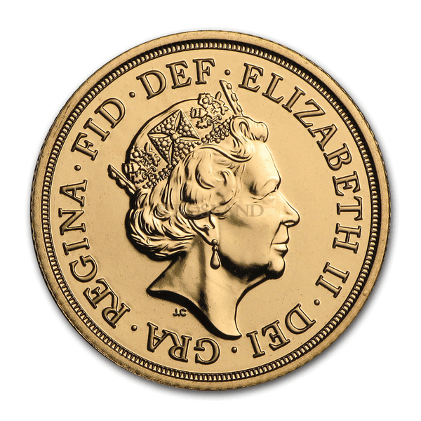 PCGS-Graded British Sovereign £1 Elizabeth II 2016 MS69