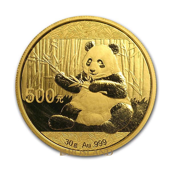 2017 Chinese Panda Gold coin