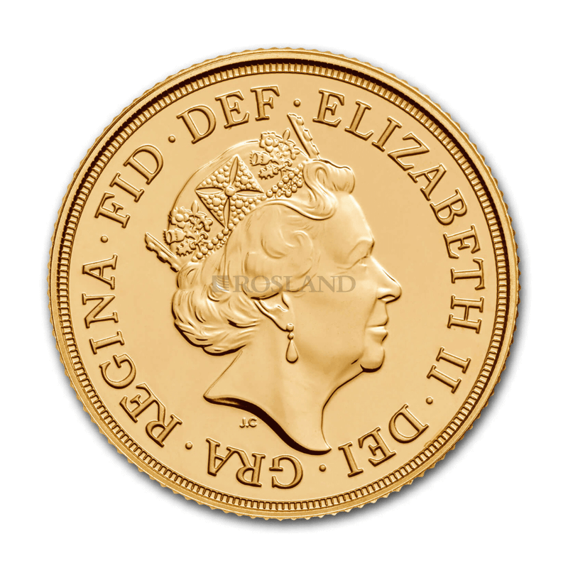 PCGS-Graded British Sovereign £1 Elizabeth II 2017 MS64-67