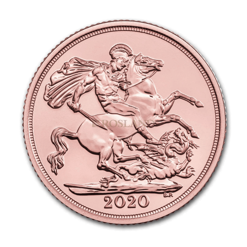 PCGS-Graded British Sovereign £1 Elizabeth II 2020 MS68