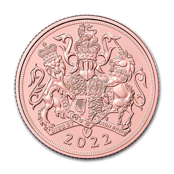PCGS-Graded British Sovereign £1 Elizabeth II 2022 MS70