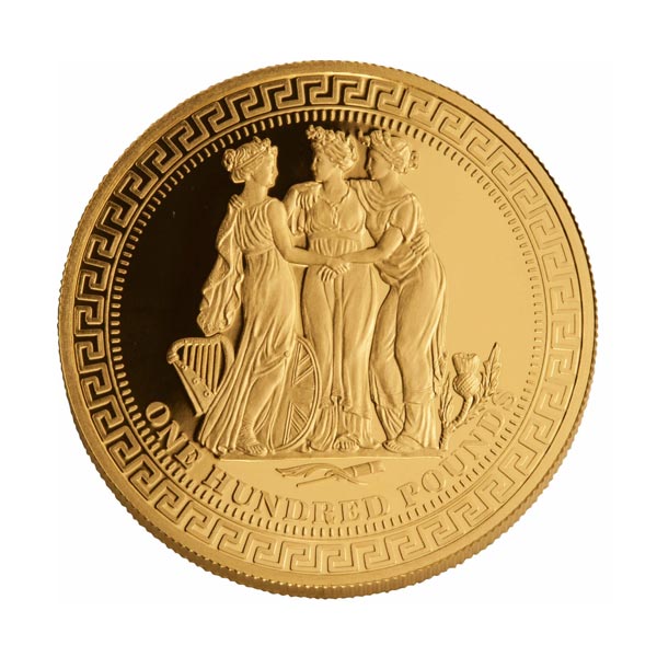 3 Graces Limited Edition gold coin