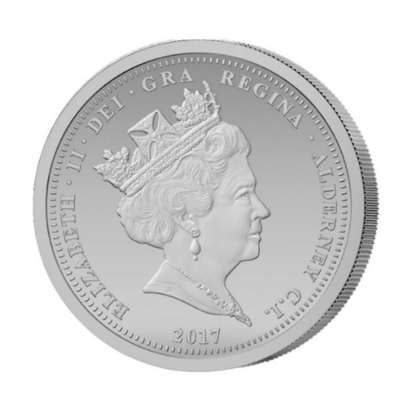 Princess Diana 2017 5oz Silver Proof £25 Coin in box