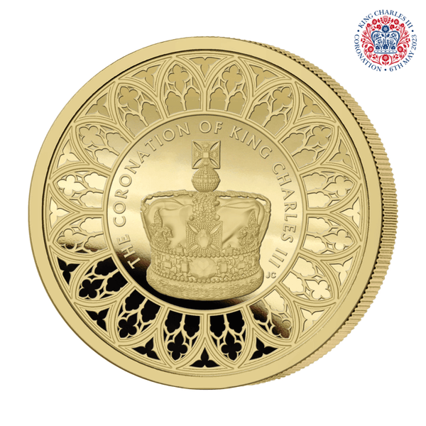 The Coronation of King Charles III 1oz 24k Gold £100 Coin