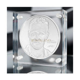 91 oz Silver coin 2020 Michael Schumacher PAMP PP Acrylic Block