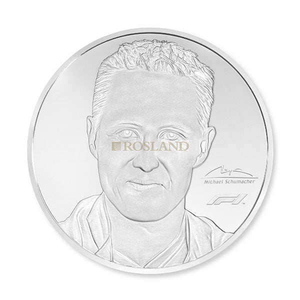 91 oz Silver coin 2020 Michael Schumacher PAMP PP