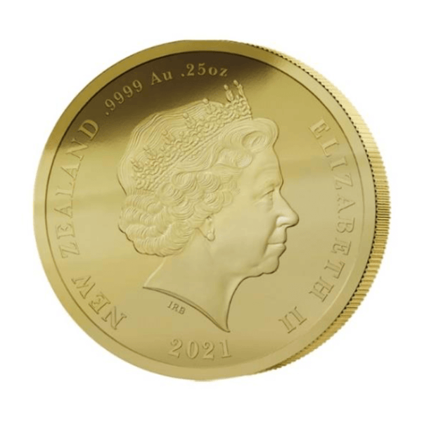 Queen Elizabeth II 95th Birthday 2021 0.999 Gold 0.25oz Twenty Dollars Coin