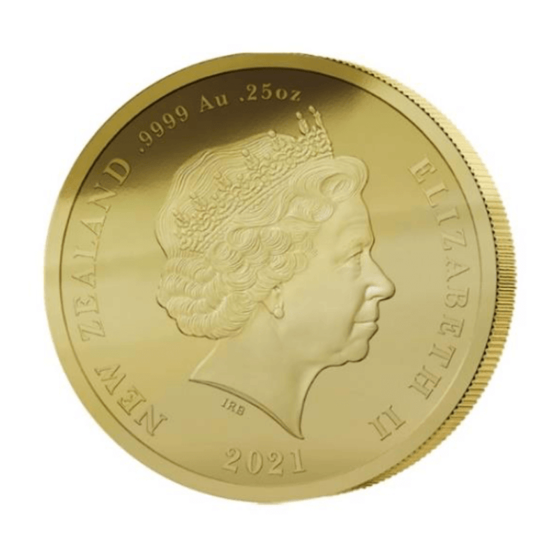 Queen Elizabeth II 95th Birthday 2021 0.999 Gold 0.25oz Twenty Dollars Coin