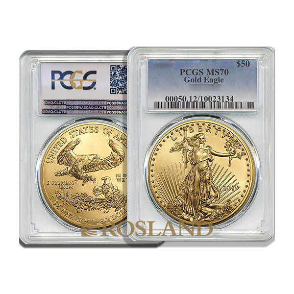 American Eagle 1oz (PCGS graded) 2015 MS69