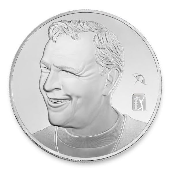 Arnold Palmer 2021 2.5oz Silver Coin