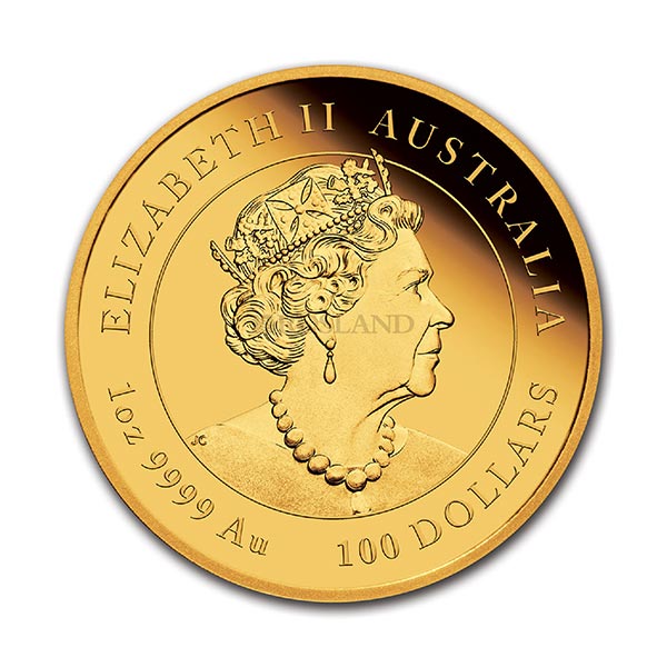 Australian Lunar Year of the Rooster 1oz