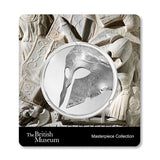 British Museum Greek Helmet Silver Card Front 1.5oz