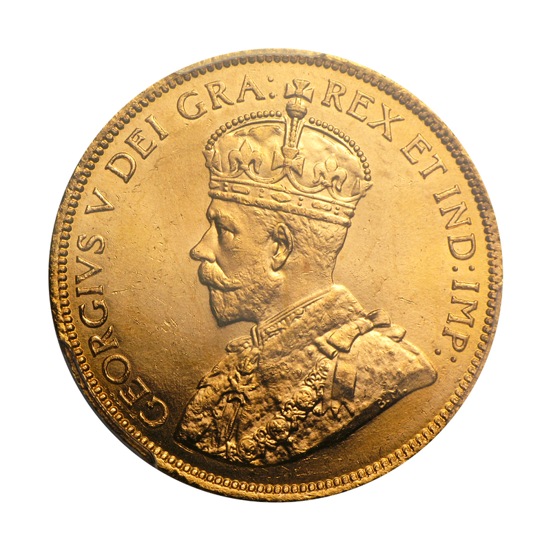 PGCS-graded Canada Hoard $10 George V MS63