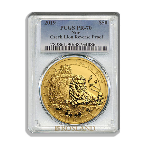 Czech Lion 1oz Proof